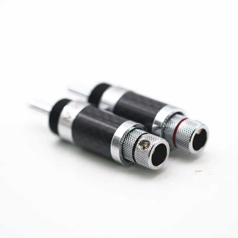 Серебряный цвет CF-202(R) fever углеродное волокно разъем типа банан динамик y аудио