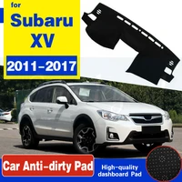 for subaru xv 20112017 anti slip mat dashboard cover pad sunshade dashmat anti uv accessories wrx sti 2012 2013 2014 2015 2016