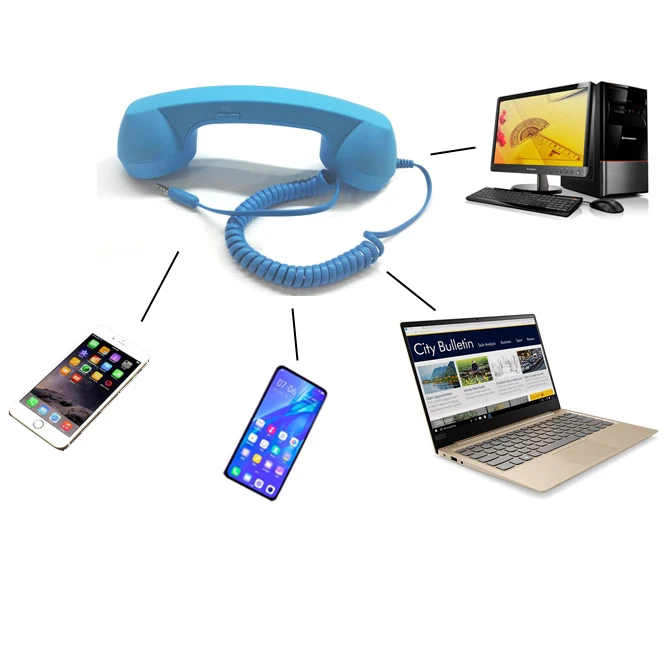 Проводной микрофон для защиты от излучения мини 3 5 мм с телефонным телефоном Iphone