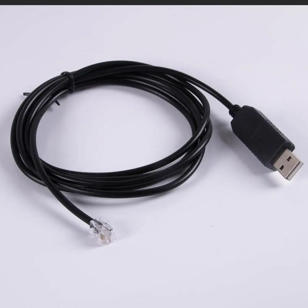 Silabs CP2102 USB RS232 для RJ10 4P4C Naar Remeha CV kete oa type Calenta Tzerra Avanta en Quinta pro|Компьютерные кабели и