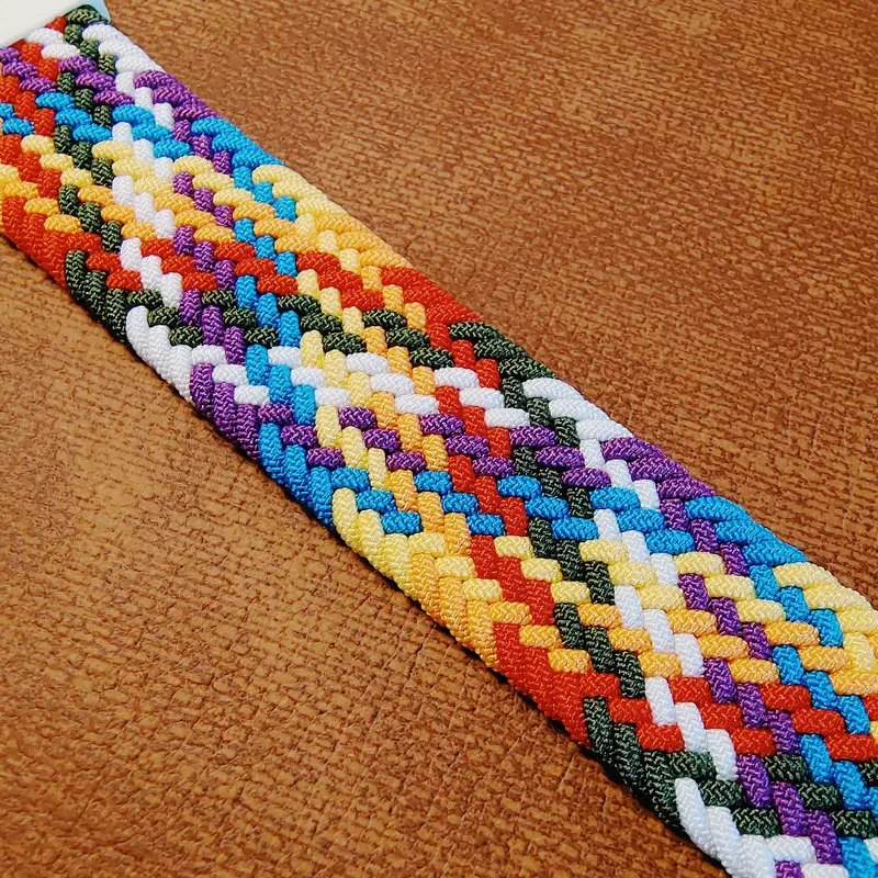 20mm 22mm watch strap For Amazfit GTS 2e GTS2 GTR 42/47mm stratos 2 3 Braided Solo Loop Bracelet Strap Amazfit bip Watchband