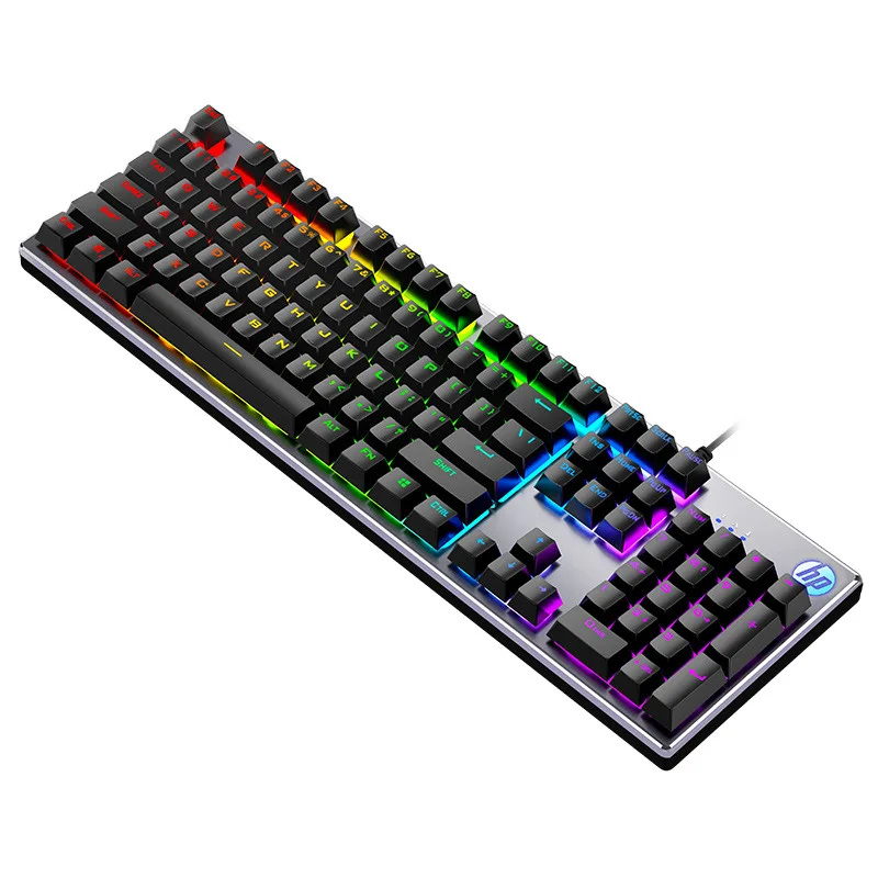 

Used for HP HP K500 mechanical feel wired keyboard desktop office Internet cafes backlit gaming gaming keyboard