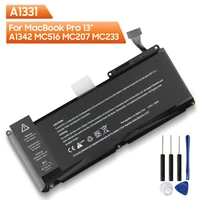 100 new replacement battery a1331 for macbook pro 13 a1342 mc516 mc207 mc233 authentic rechargeable battery 60wh