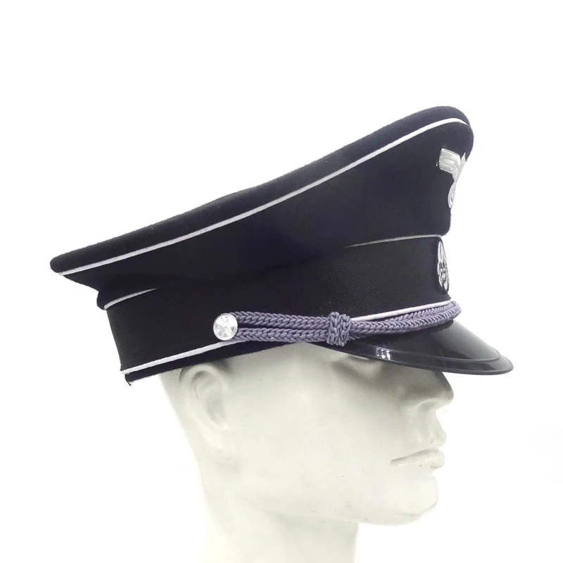 Немецкая Элитная пехота времен Второй мировой войны шерстяная шляпа козырек