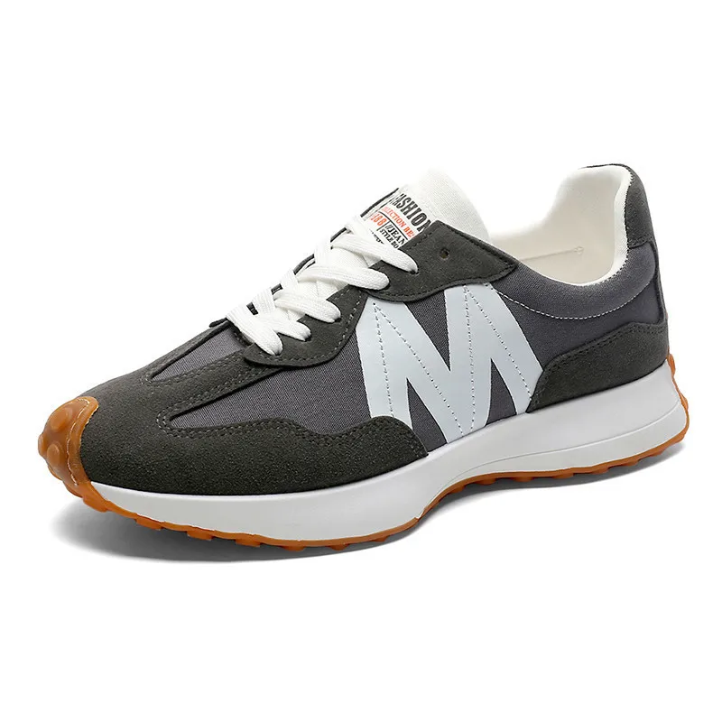

Men's shoes color Agam shoes 2021 new sports casual shoes Korean version of low - top breathable running men's shoes