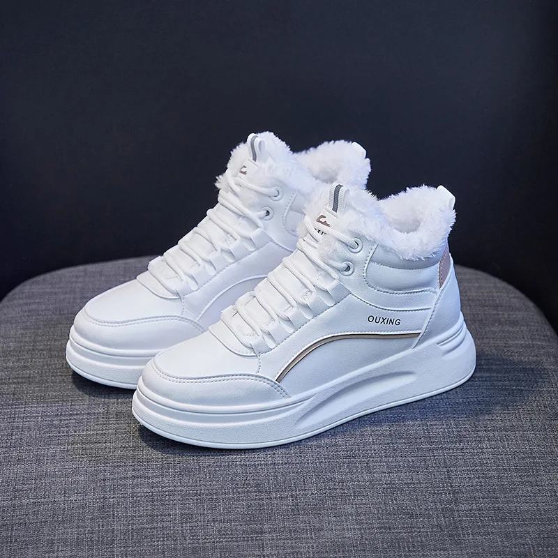 

High-top Shoes Female Student Ins Soft Sports Shoes Autumn and Winter New Korean Version of Wild Board Tide Shoes