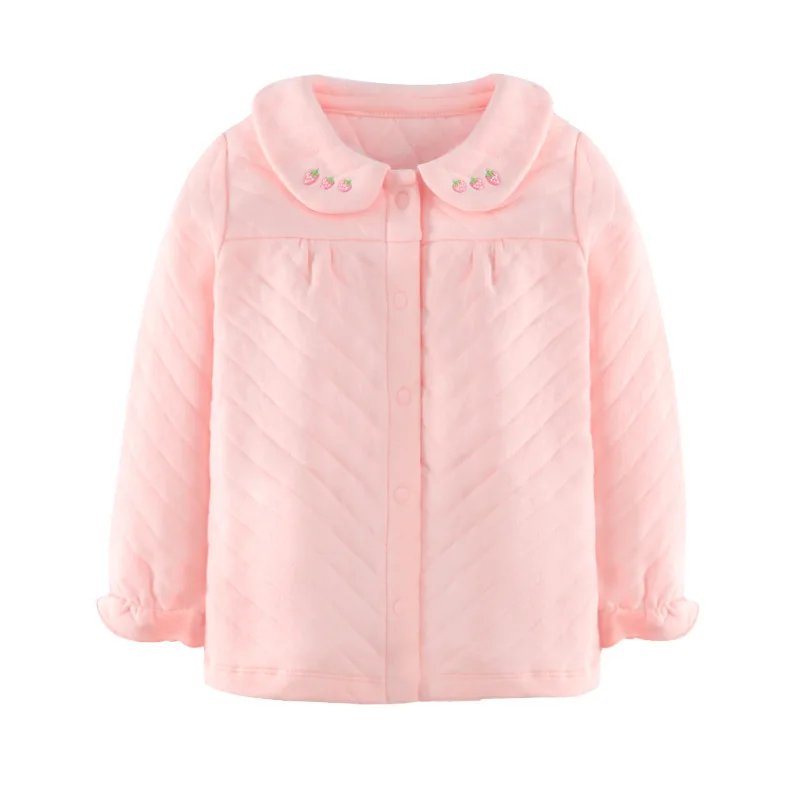 Зимние рубашки для девочек детский топ теплый и плотный детей 2-6 лет 1112 |