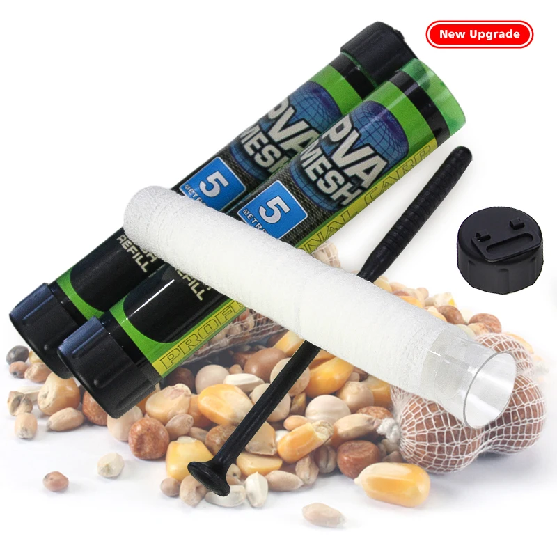 Сетка для ловли карпа растворимая сетка заправки волос 25 мм/37 мм X 5 м|Рыболовные