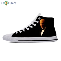 custom spring autumn canvas sneakers ed harris high quality handiness flats mens casual shoes comfortable big white zapatillas