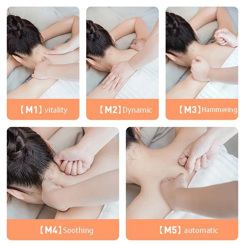 

Foldable Cervical Massager Usb Charging Smart Shoulder Neck Massager Relax Electric Pain Relief Physiotherapy