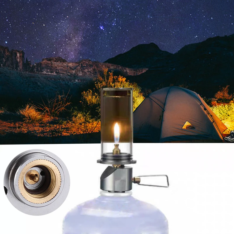 

Outdoor Camping Lamp Ultralight Portable Gas Lantern Hiking Camping Emergency Night Lamp Tourist Gas Tent Lights