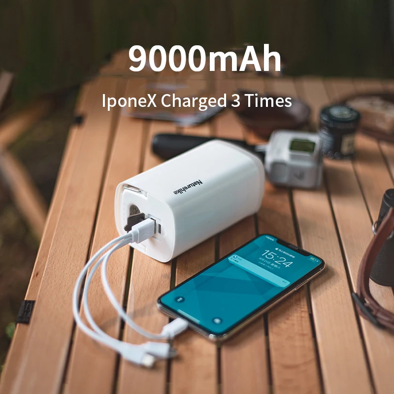 Naturehike высокое Мощность мини надувной коврик воздушный насос 3 в 1 кемпинг мульти
