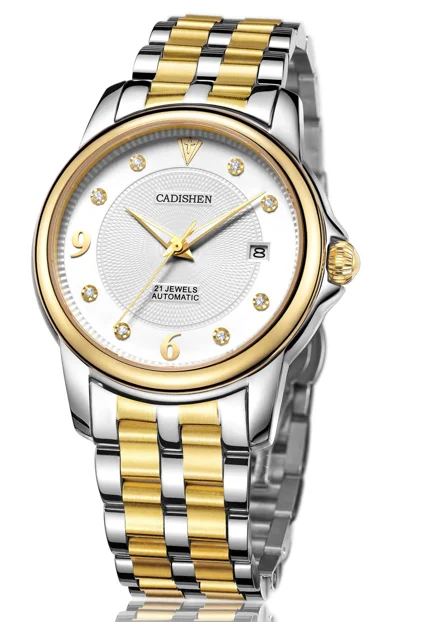 Cadisen new Seiko movement nh35a sapphire Roman digital fashion luxury watch low price promotion Xitie city | Наручные часы