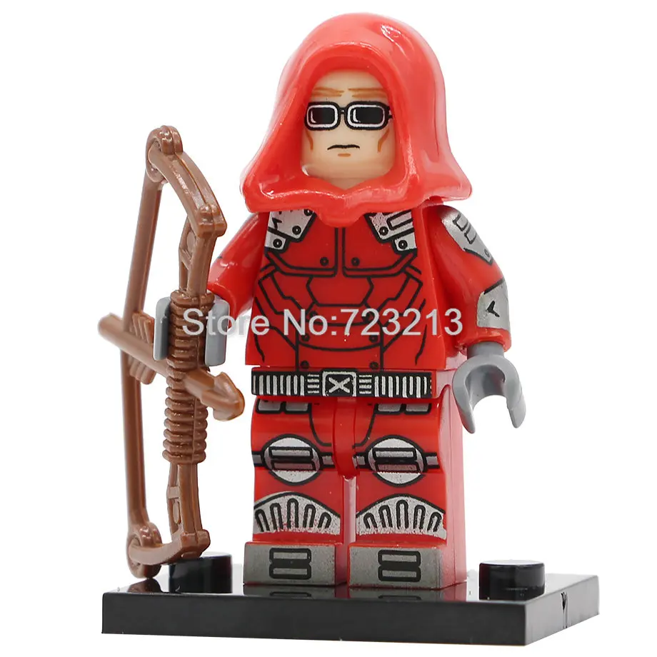Red Arrow Супер герой фигурка Темный Феникс Cannonball Atom женщина Dormammu Mr Sinister DC Красная стрела Canari строительные блоки игрушки PG8059 - Цвет: Red Arrow