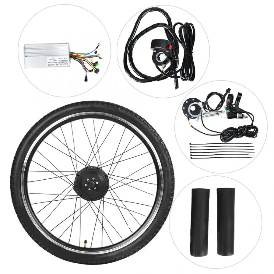 36 в 250 Вт 26 дюймовый электровелосипед конверсионная ступица двигателя комплект