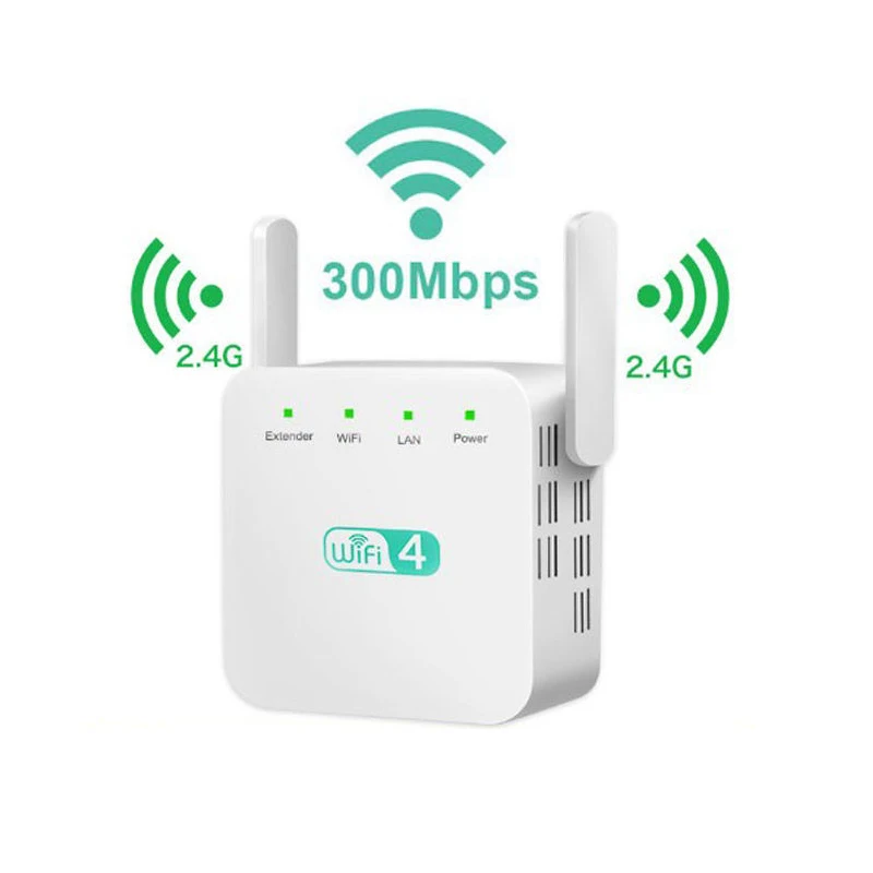 

300 м двойная антенна через стену ретранслятор Беспроводной Wi-Fi маршрутизация усилитель сигнала сети Wi-Fi маршрутизатор
