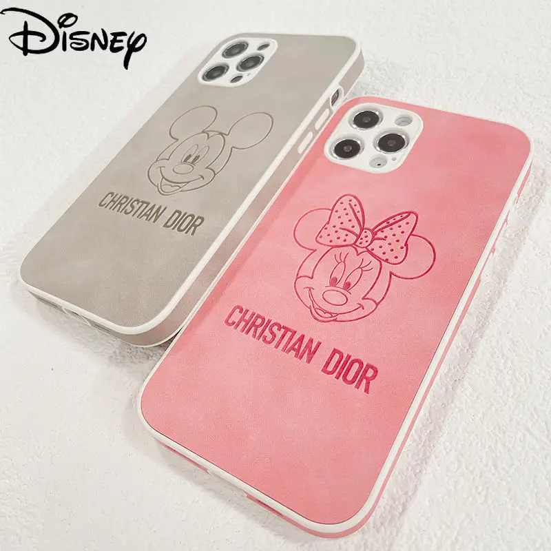 

Disney Mickey Minnie Couple Phone Case for iPhone 7/8P/SE/X/XR/XS/XSMAX/11/12Pro/12mini/11PROMAX/11pro/12promax phone cover