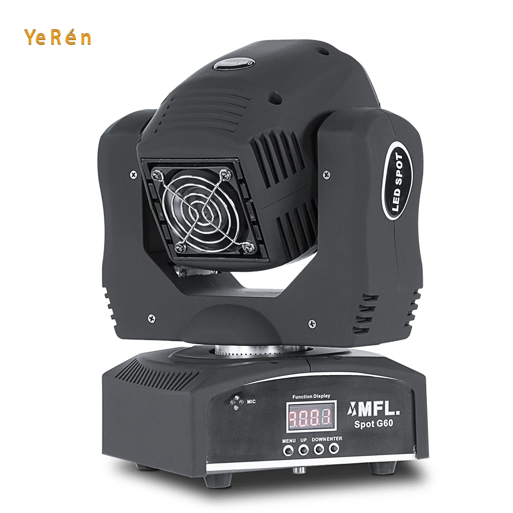 Вращающийся головной свет MFL G60 60 Вт Auto DMX 512 звуковой активный основной/ведомый