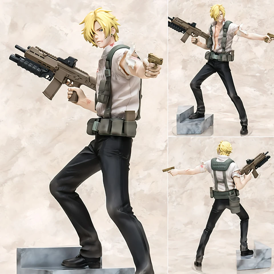 Tronzo Bandai Megahouse G.E.M. Remix Banana Fish Ash Lynx Aslan Jade Callenreese ПВХ фигурка модель игрушки куклы