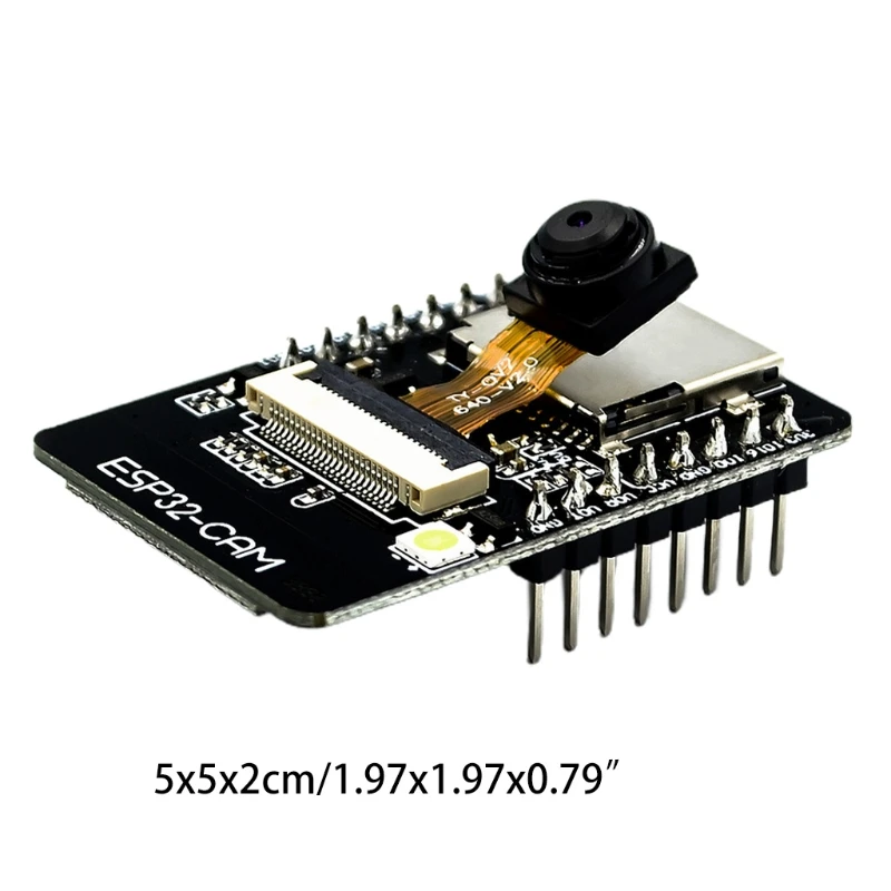 

ESP32-CAM WiFi Bluetooth Board ESP32-CAM-MB Micro USB to Serial Port CH340G with OV2640 2MP Camera Module Dual Mode