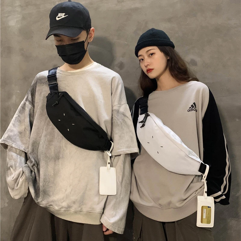 Холщовый поясной кошелек для мужчин и женщин забавные стильные бананки дорожные