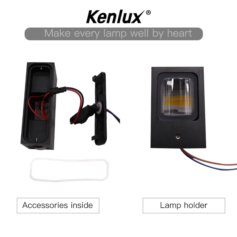 Настенный светодиодный светильник в скандинавском стиле алюминиевая уличная и