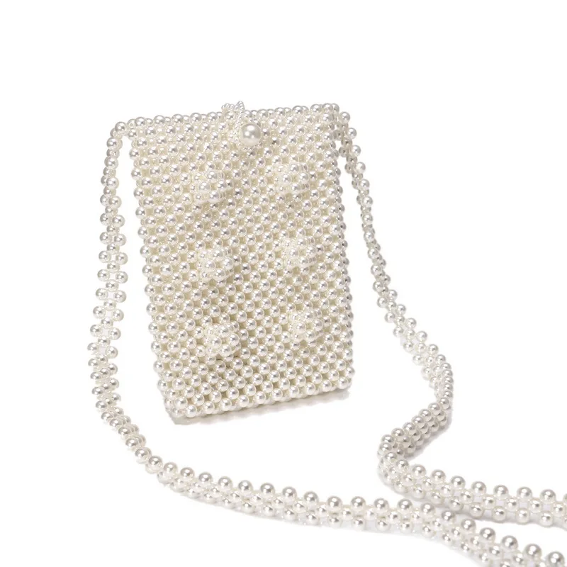 Женский Вечерний Клатч SEKUSA украшенный бусинами для свадебных торжеств и