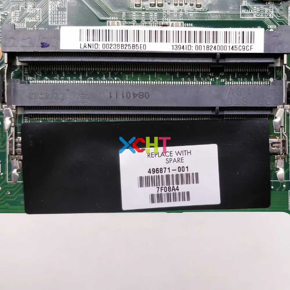 Для HP HDX X18 series X18T-1100 496871-001 DA0UT7MB8F0 G96-630-A1 PM45 Материнская плата ноутбука