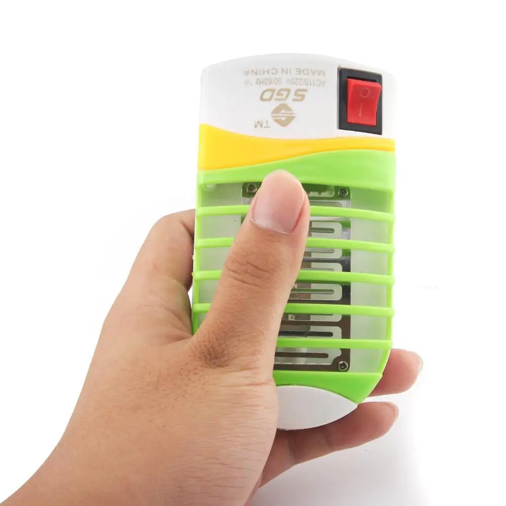 Светодиодный светильник с фотокатализатором от комаров мух насекомых ловушка