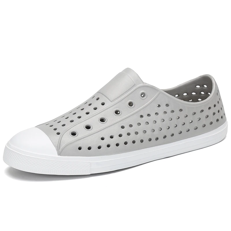 Новые летние пляжные тапочки мужские шлепанцы женские уличные на плоской