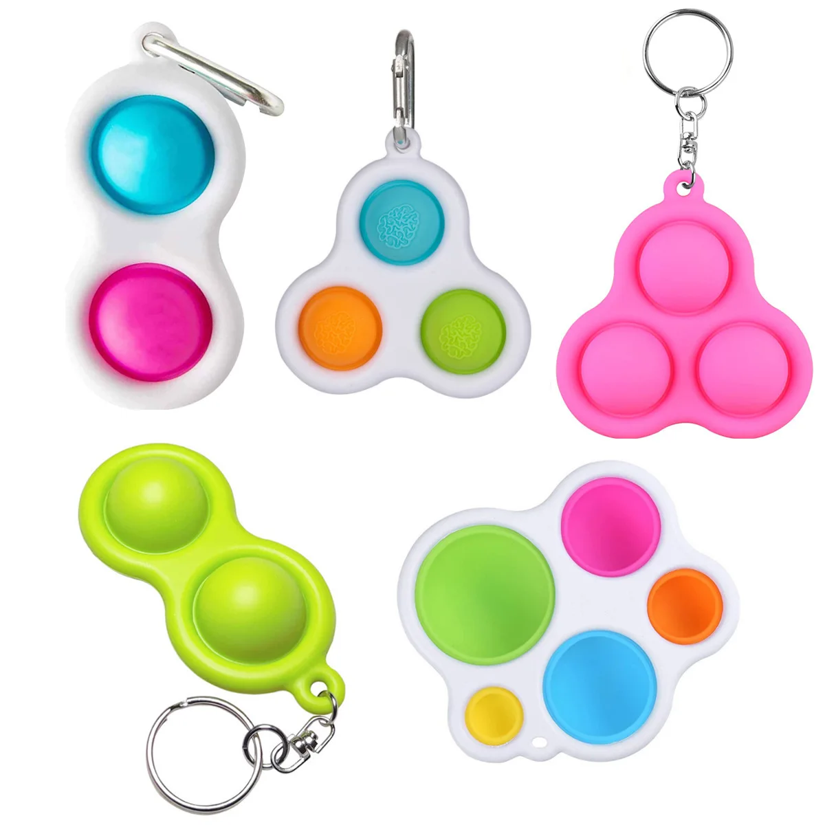 UainCube кубик для снятия стресса виниловый стол Красочные пальцы игрушки высокое