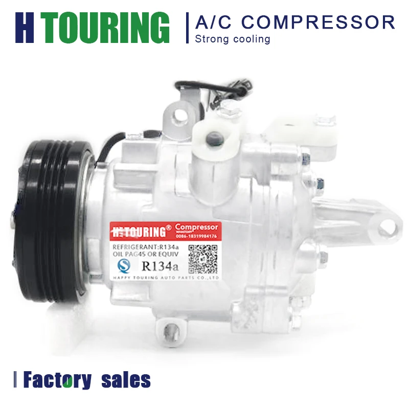 

Auto A/C Compressor for Mitsubishi QS70 / Suzuki swift compressor 4PK AKS200A205 AKS200A205A 95201-68LA1 95200-68LA3 95200-68LA2