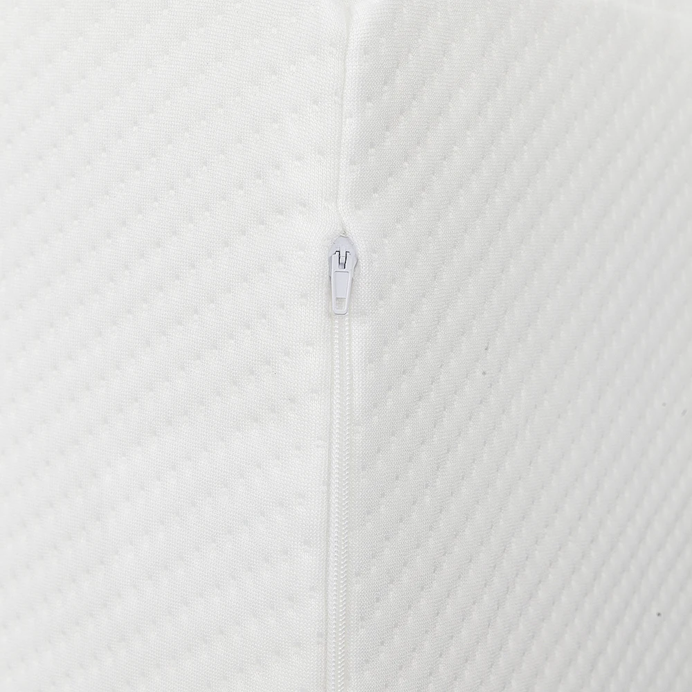 

26"*25"*7.5" Massage Back Lumbar Memory Foam Wedge Support Pillow White