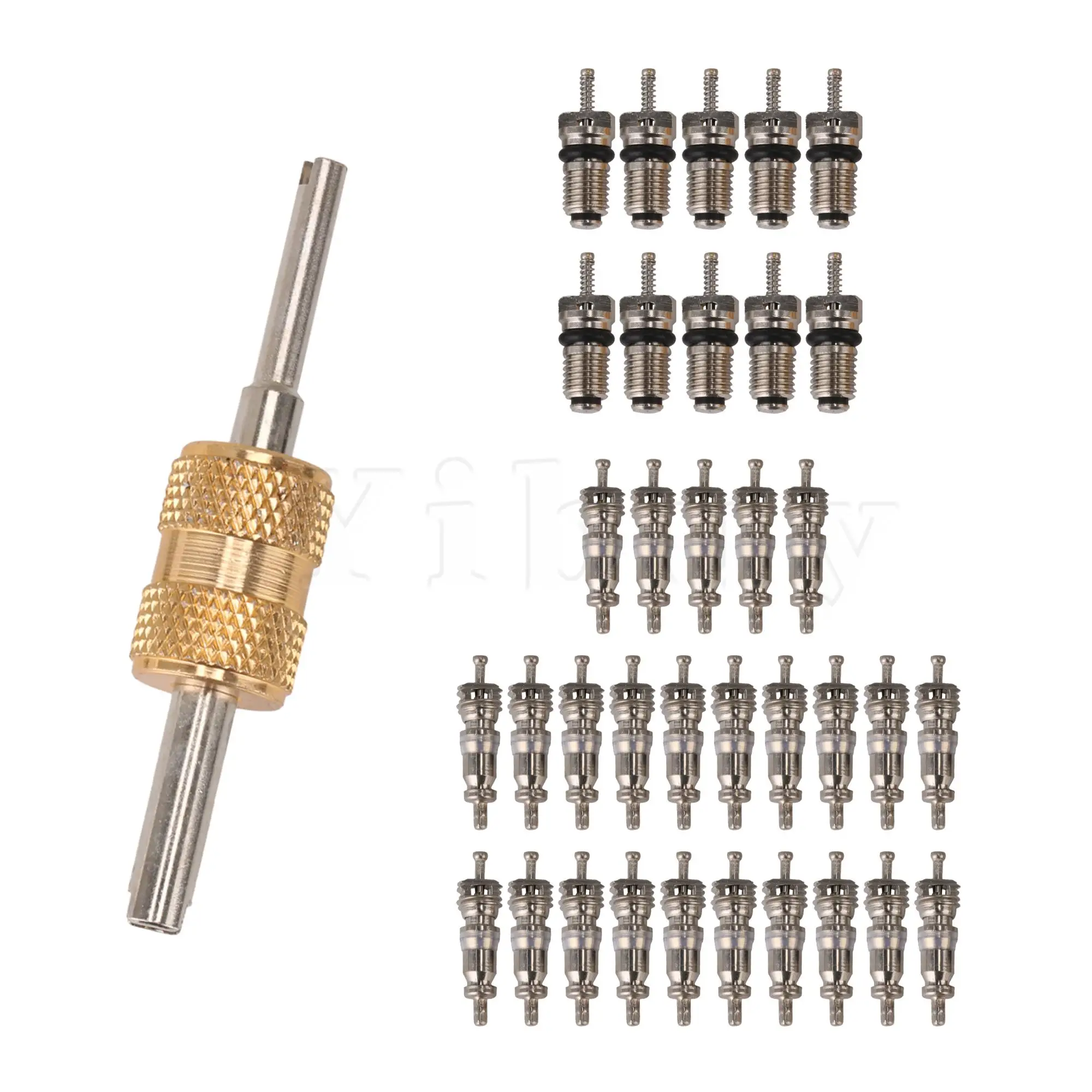 

36x Refrigeration Tire Valve Stem Cores for Car Household AC R12 R134a