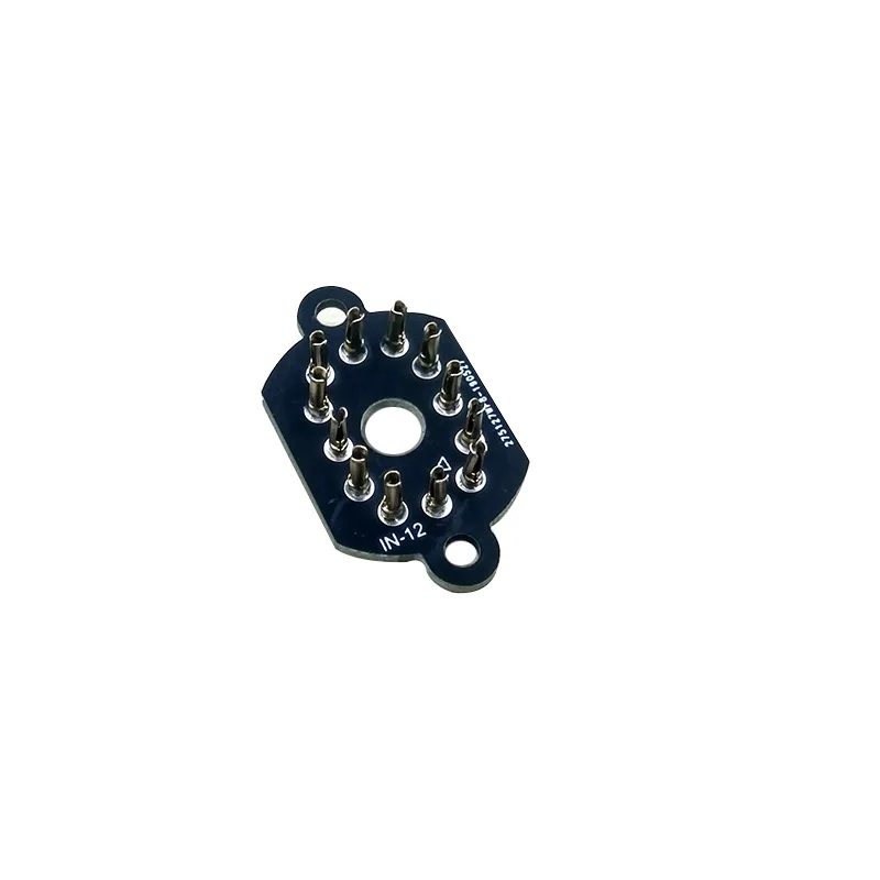 12pin керамический держатель трубки Nixie розетка 12 PIN 12 P для IN12 IN-12 светящаяся трубка люминесцентная трубка