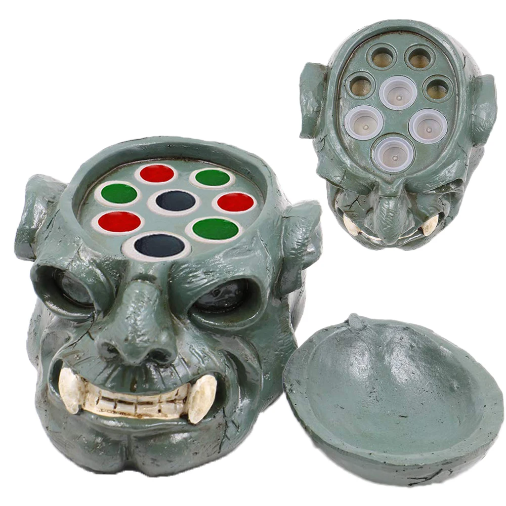 Жесткая смола сделать 8 отверстий тату чернила чашка держатель индивидуальность