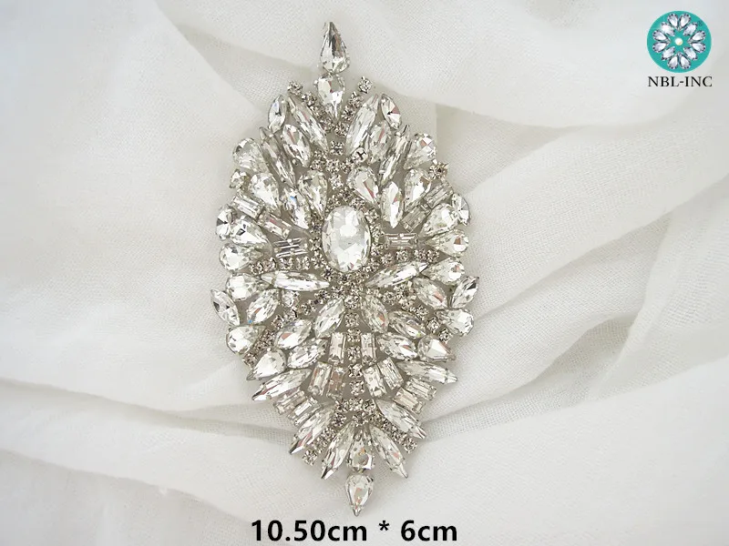 (1 шт.) серебряные розовые Золотые кристаллы свадебный пояс свадебная аппликация