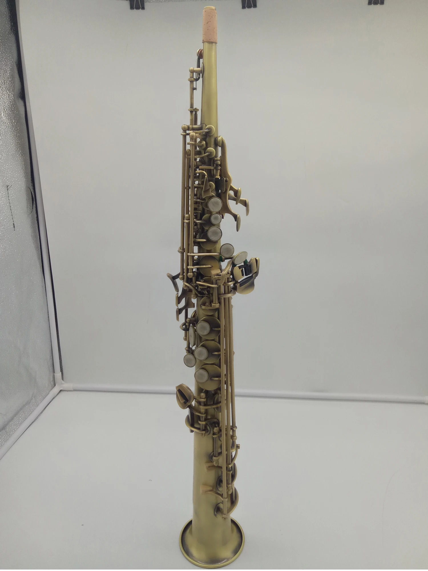 Бренд MFC сопрано саксофон Ссылка 54 имитация состаренной меди B-ровное Sax R54