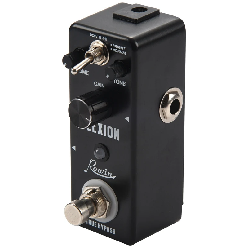 

Plexion Distortion Pedal for Guitar and Bass with Bright and Normal Mode & Lef - 305 Guitar Effects