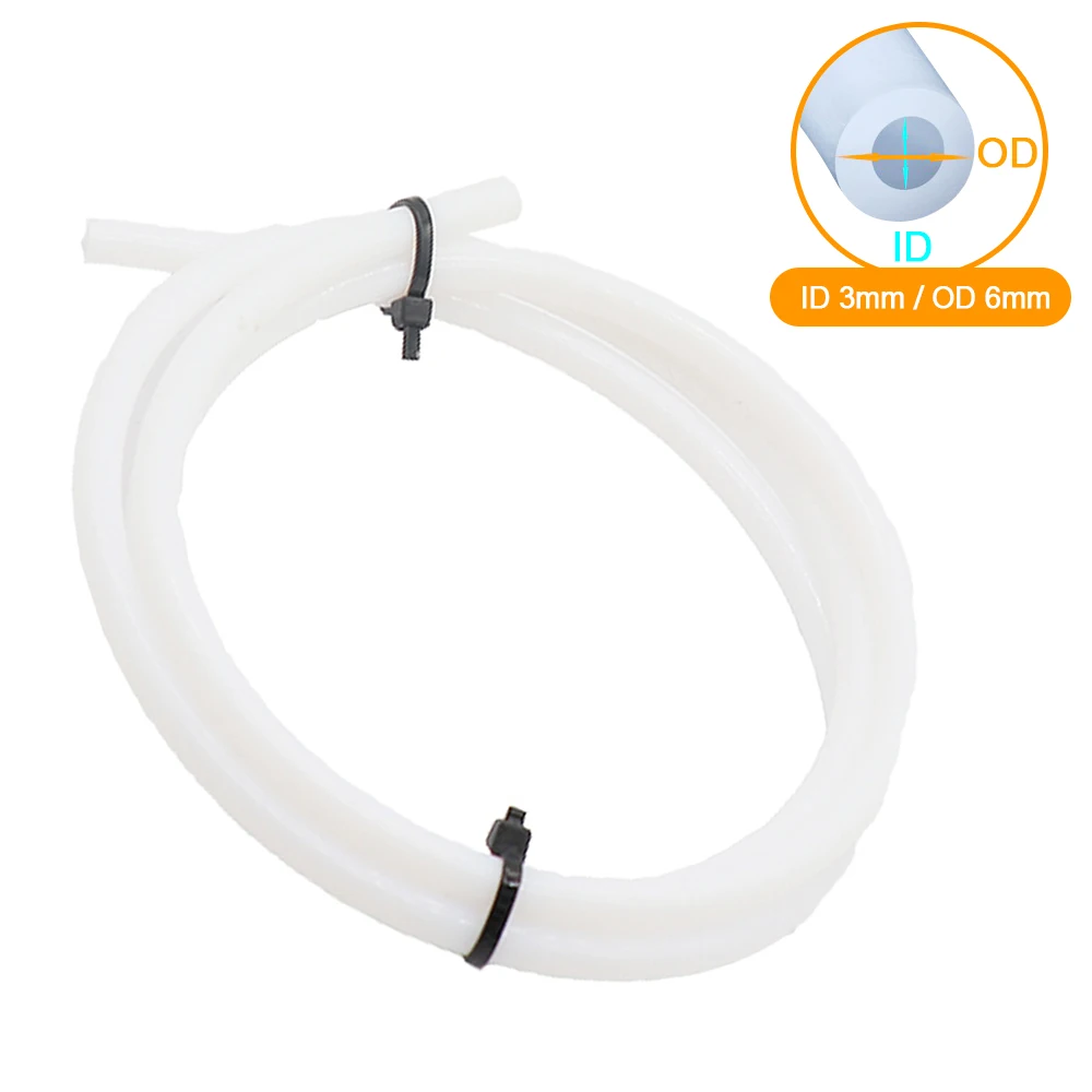 

1 Meter Extruder PTFE Tube Pipe J-head Hotend V5 1.75mm/3mm Filament Transparent PTFE Tube DIY 3D Printers