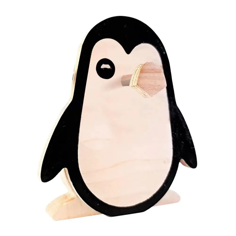 

Eyeglass Holder For Desk Glasses Display Stand Penguin Wooden Animal Holder Hand Carved Glasses Holder For Women Home Office