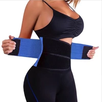 adjustable fitness belt sport belly trainer waist support power tummy slim belts purple pink black blue orange waistband xl xxl