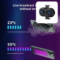 high efficient compact semiconductor quick cooling game fan cooler for smartphone