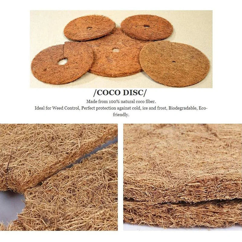 10 шт. защитных накладок из кокосового пальмового волокна 11 8 дюйма для дисковых