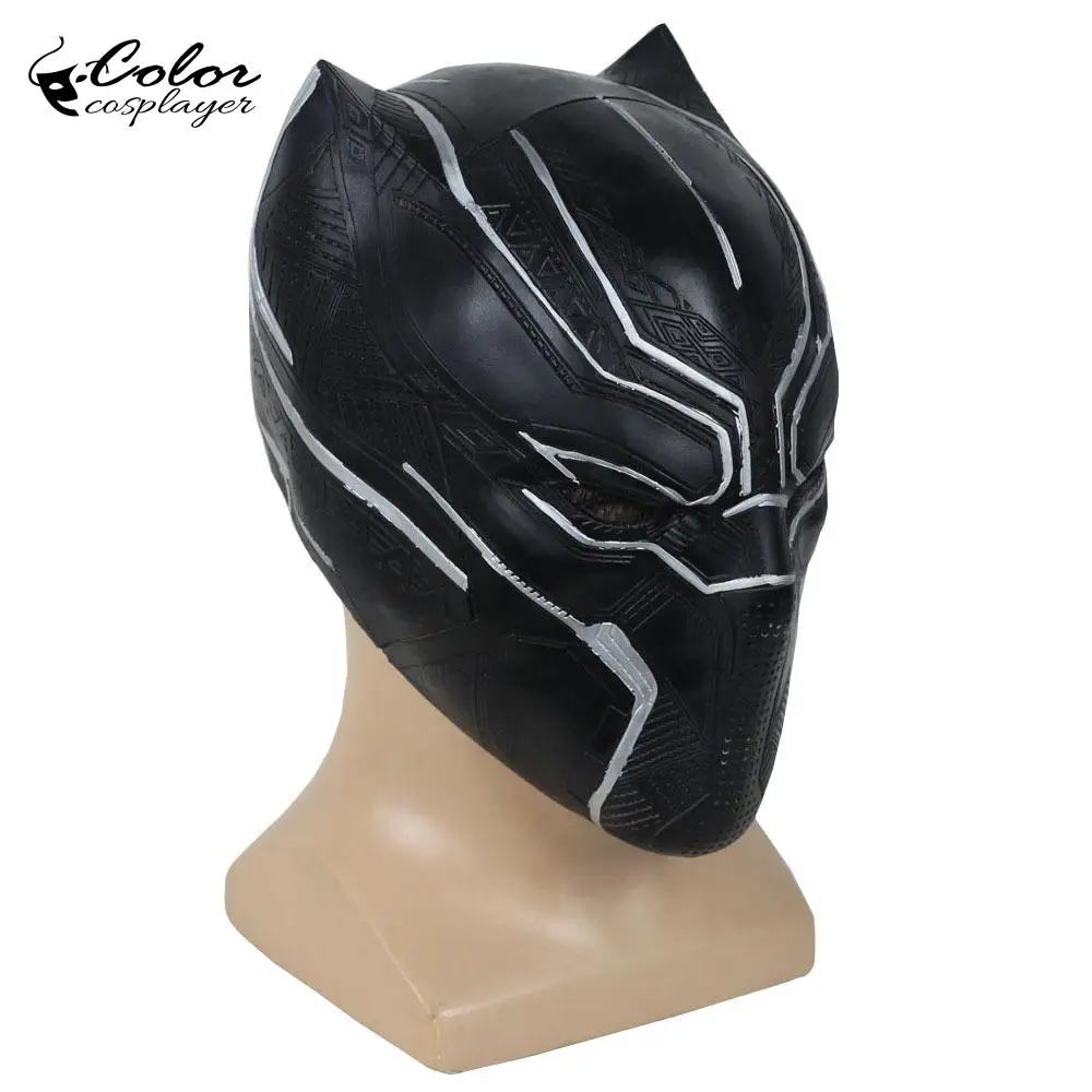 Цветная маска для косплея Эр головной убор капитан 3 Черная пантера Пурим