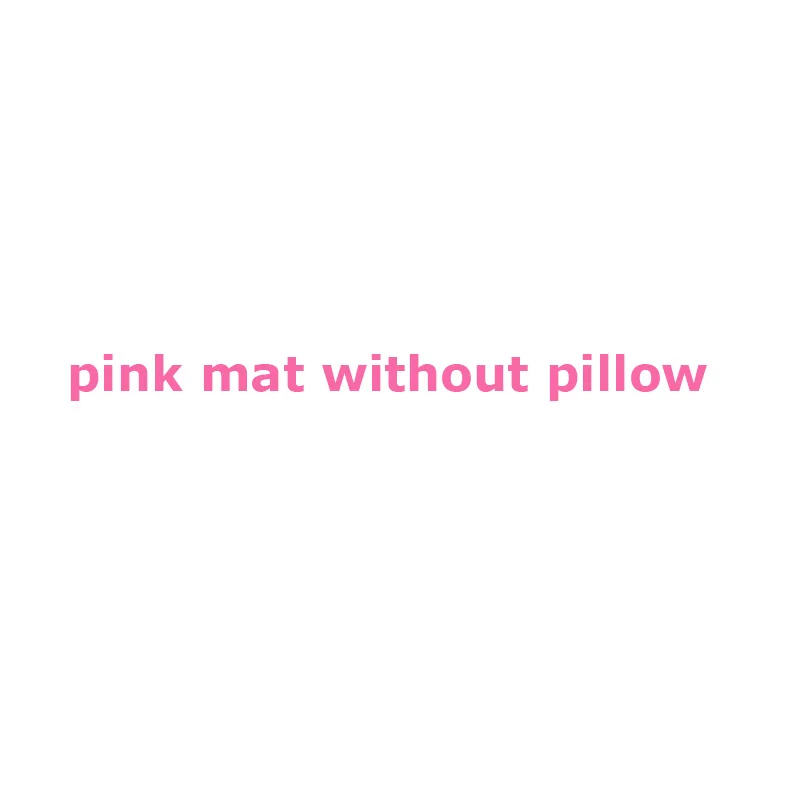 pink mat no pillow Летний детский матрас для пеленания 120*60 см детский охлаждающий коврик с подушкой для новорожденного ледяного шелка комплект детского постельного белья - Цвет: pink mat no pillow