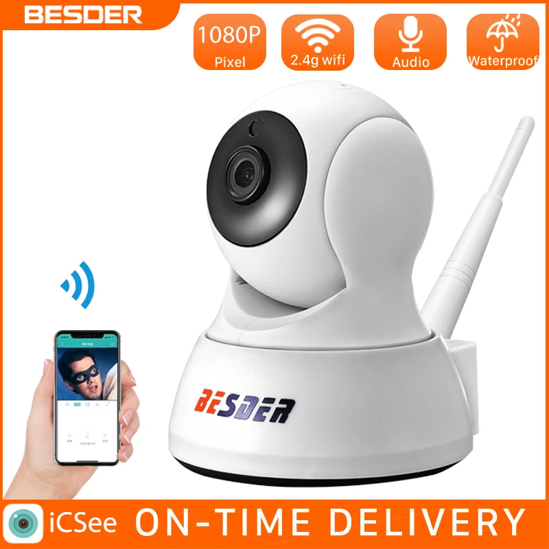 BESDER 1080P домашняя IP камера безопасности двухсторонняя аудио беспроводная мини