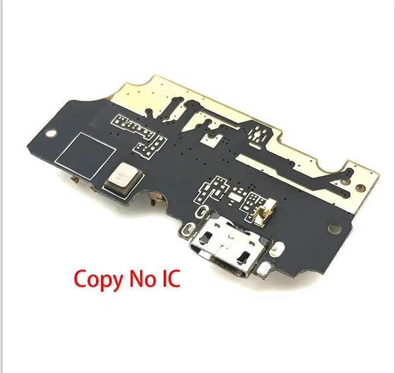 Copy No IC Для Asus Zenfone 4 Selfie ZD553KL USB порт зарядное устройство док-станция разъем зарядная плата гибкий кабель микрофона микрофон - Цвет: Copy No IC
