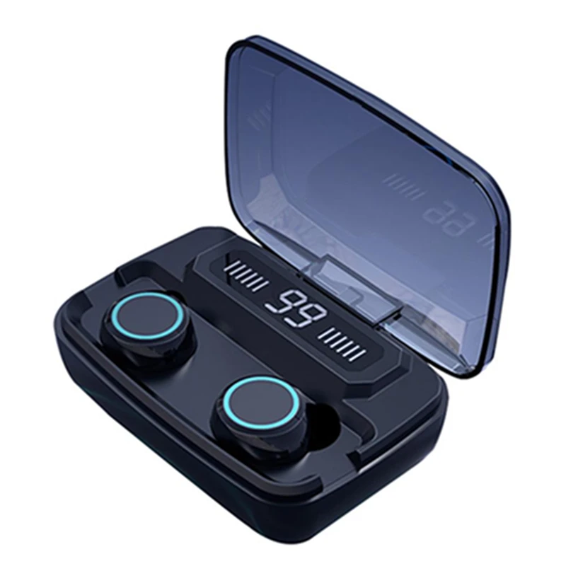 Новый M11 наушники-вкладыши TWS Bluetooth 5 0 наушники светодиодный цифровой Дисплей