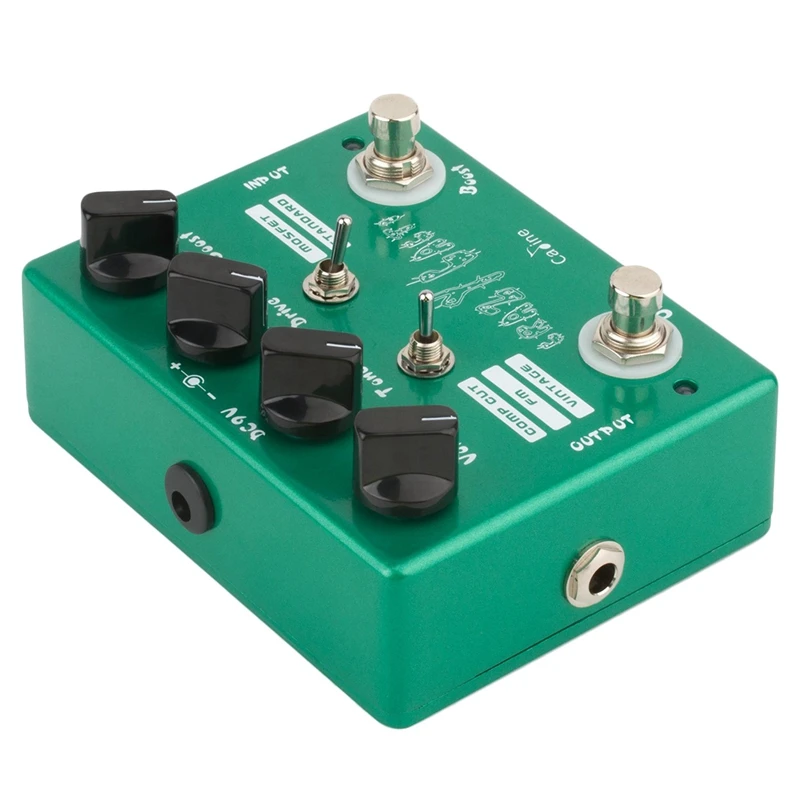 Caline CP-20 Crazy кактусы педаль для гитарного эффекта овердрайв настоящий обход
